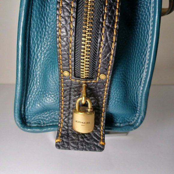 Coach 1941 Rogue 30 1st Generation Mineral Green Lock & Key Hang tag RARE - Picture 5 of 12
